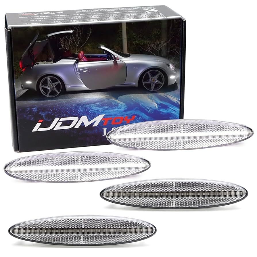 Amazon.com: iJDMTOY Semi-Clear Lens White Full LED Front